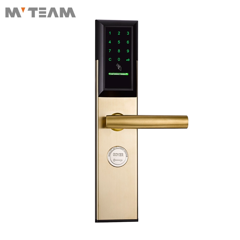 Card Hotel Door Locks Stainless Steel Card Reader Smart Door Lock with Electronic Lock Body