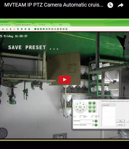 How to set cruise for IP PTZ cameras on CMS software ?
