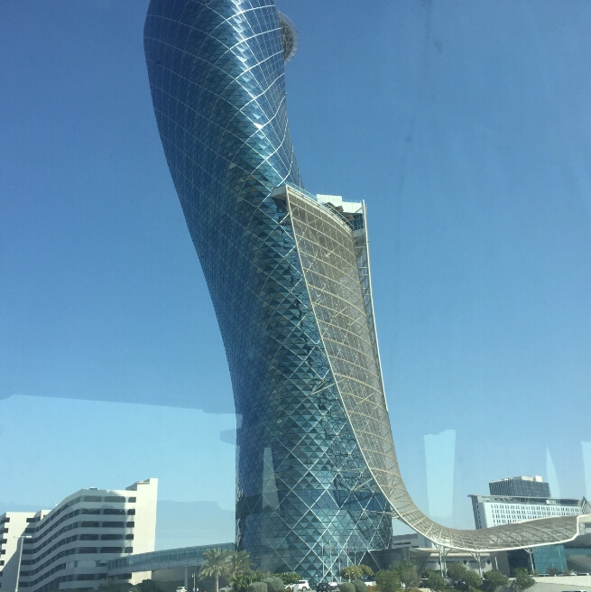 Amazing building at Abu Dhabi