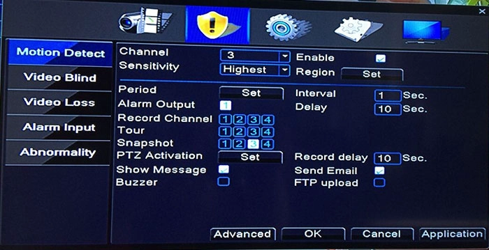 How to receive snapshots by email from MVTEAM 4MP 3MP DVR?