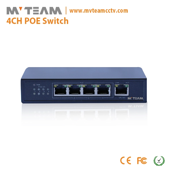 4CH adaptateur POE 100Mps MVT E04