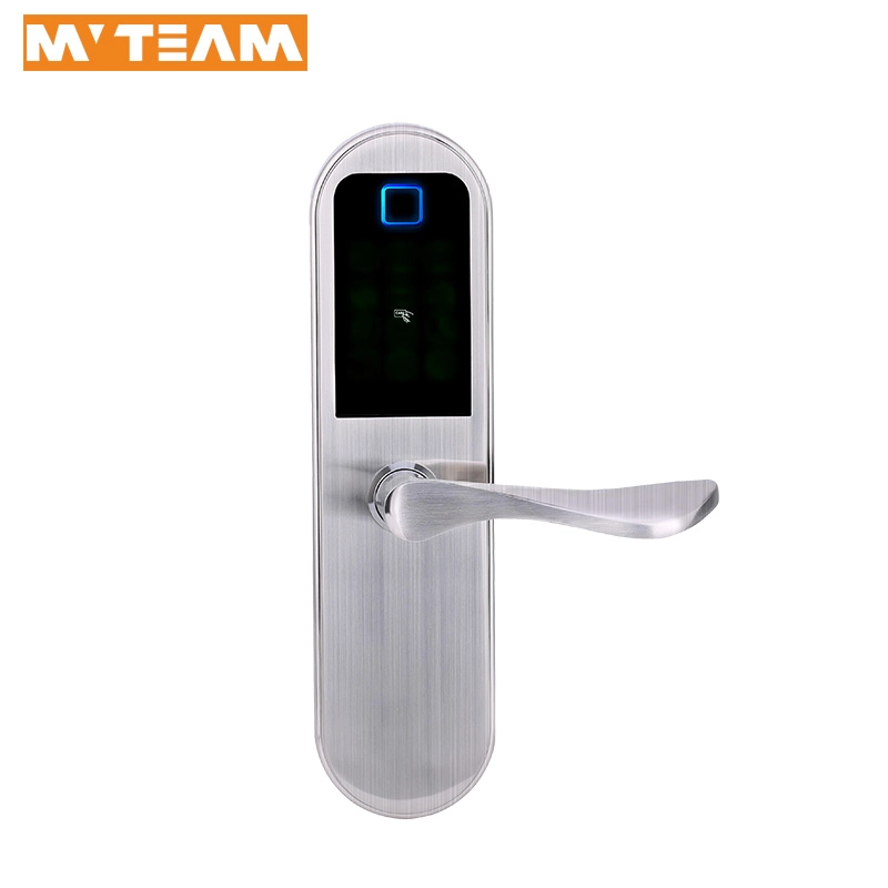 Cerradura electrónica de la manija del dormitorio sin llave electrónica Cerraduras digitales inteligentes bio de la puerta para las puertas compuestas de madera, de metal,