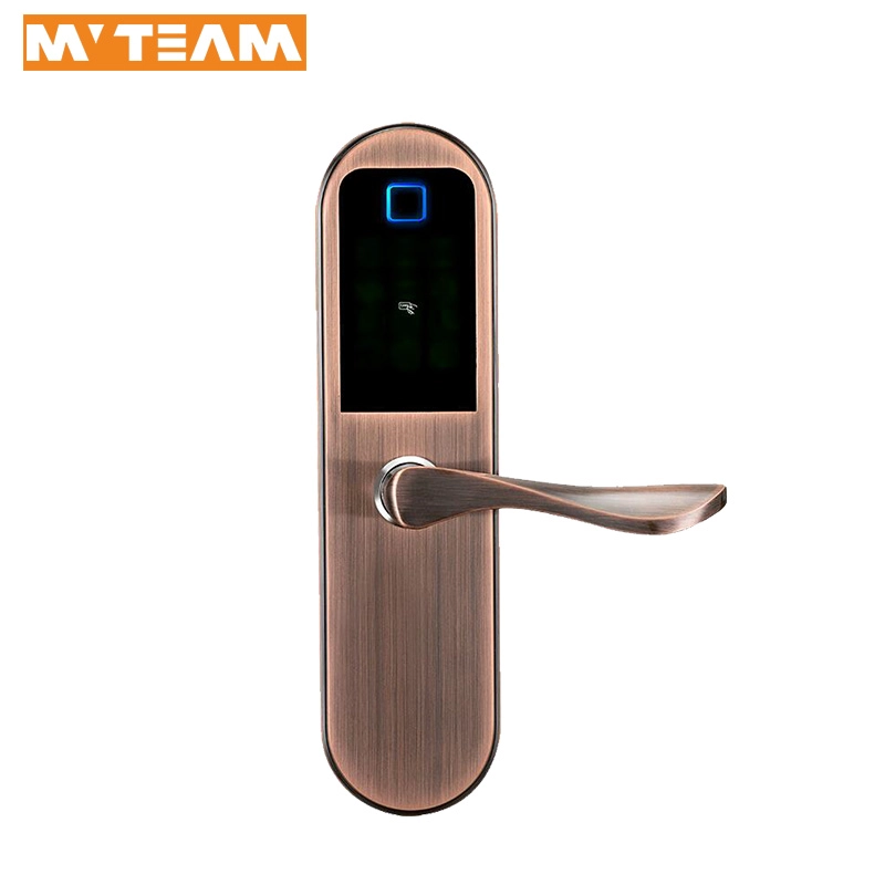 Cerradura electrónica de la manija del dormitorio sin llave electrónica Cerraduras digitales inteligentes bio de la puerta para las puertas compuestas de madera, de metal,
