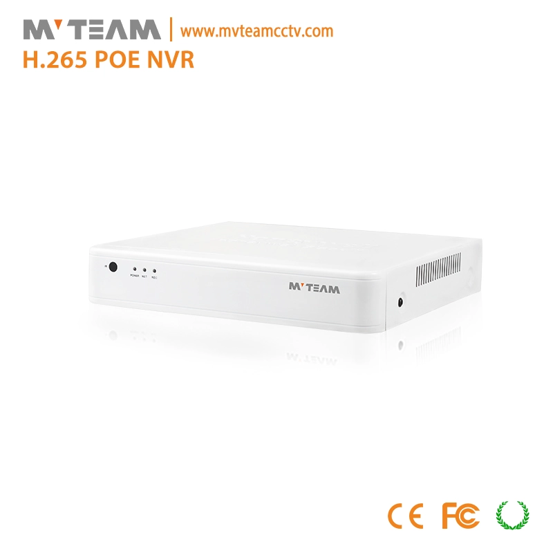 H.265 5MP POE NVR 4CH Sistema di sicurezza NVR CCTV con POE integrato