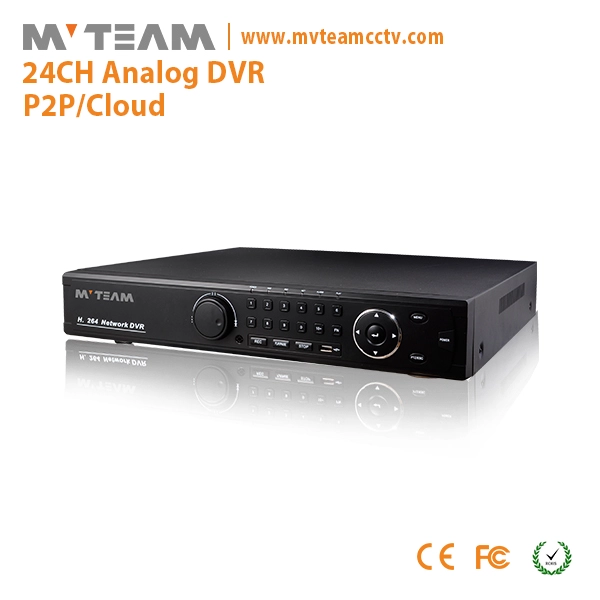MVTEAM 24CH DVR с цифровым зумом Функция MVT 6224