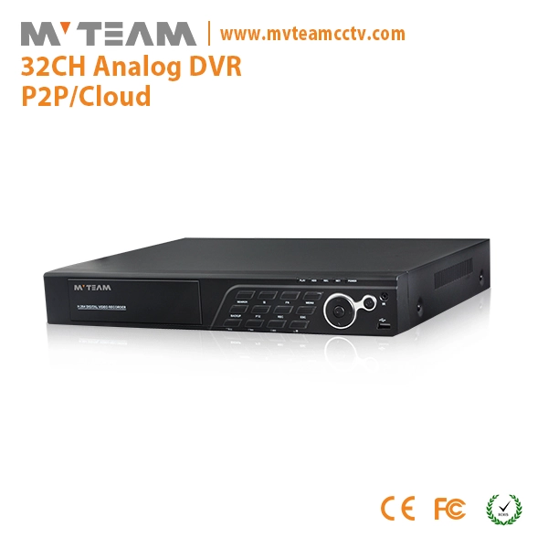 MVTEAM 32CH DVR CIF تسجيل وتشغيل MVT 6532