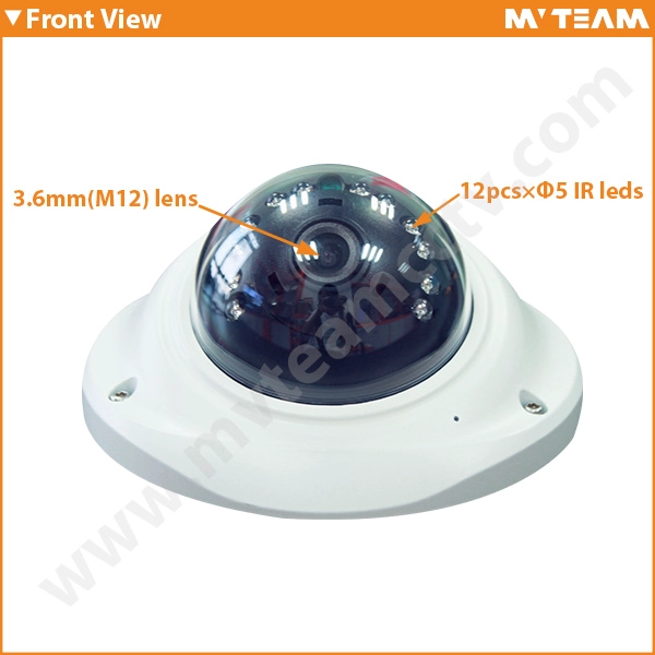 金属外壳天花板安装3MP AHD迷你半球摄像机(MVT-AH35F)