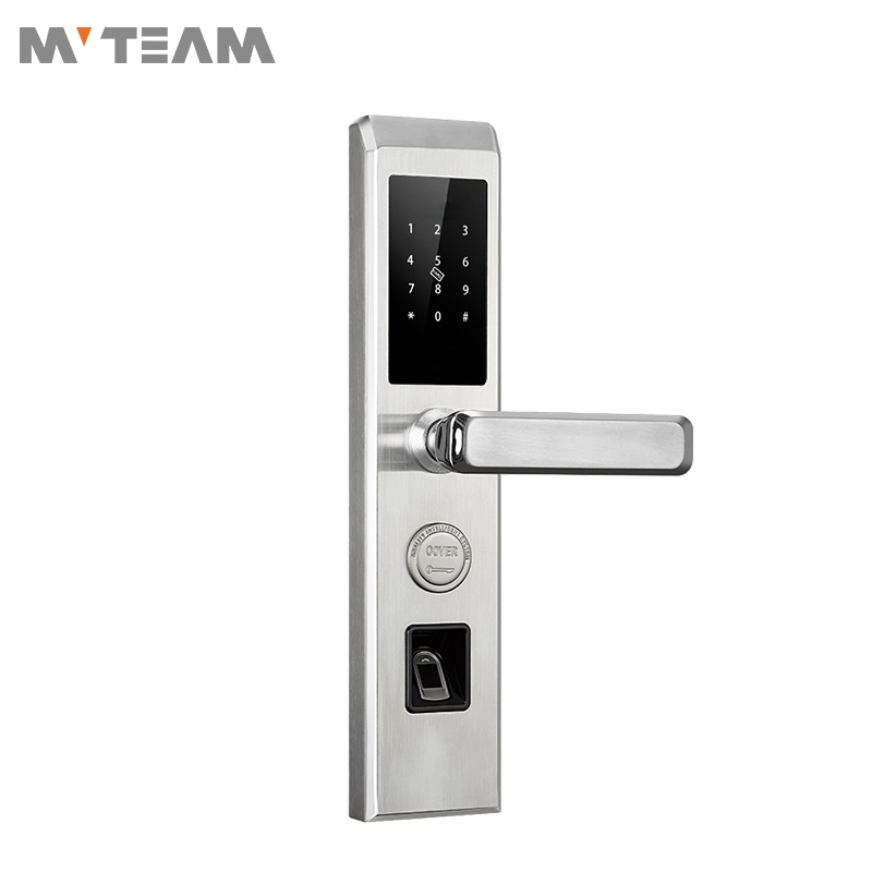 Modern Door Lock Price Cheap Bronze Bluetooth Biometric Fingerprint Scanner Door Lock