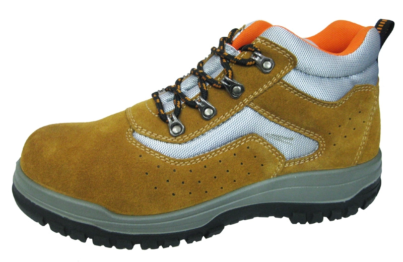 China 0168 Cow split suede leather sport work shoes manufacturer 0168 Cow split suede leather sport work shoes