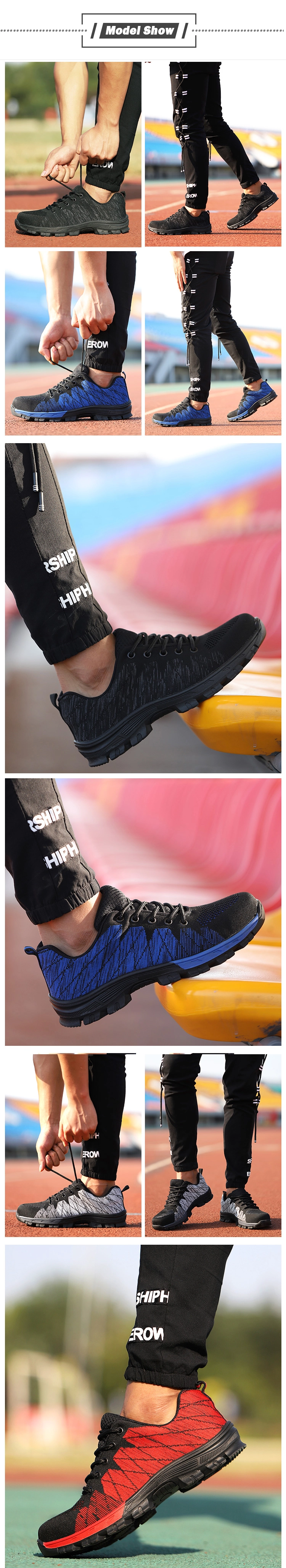 China 536 Anti slip oil acid resistant fashion sport type safety work shoes steel toe manufacturer