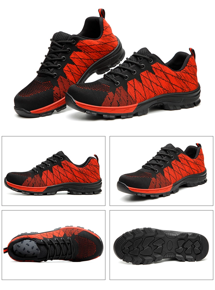 China 536 Anti slip oil acid resistant fashion sport type safety work shoes steel toe manufacturer