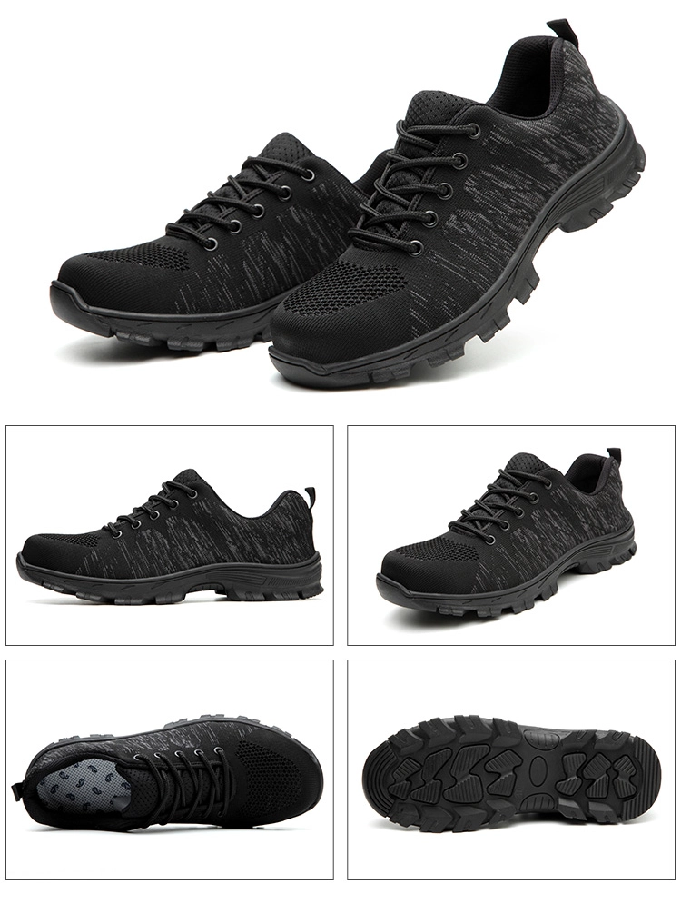 China 536 Anti slip oil acid resistant fashion sport type safety work shoes steel toe manufacturer
