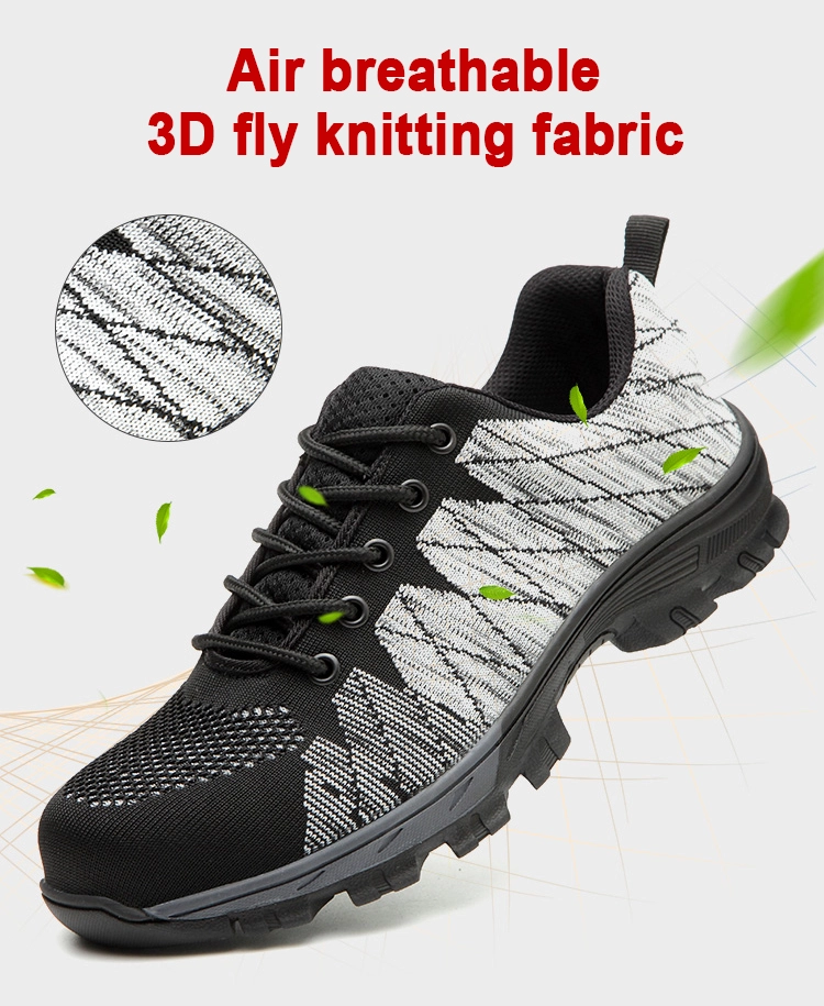 China 536 Anti slip oil acid resistant fashion sport type safety work shoes steel toe manufacturer
