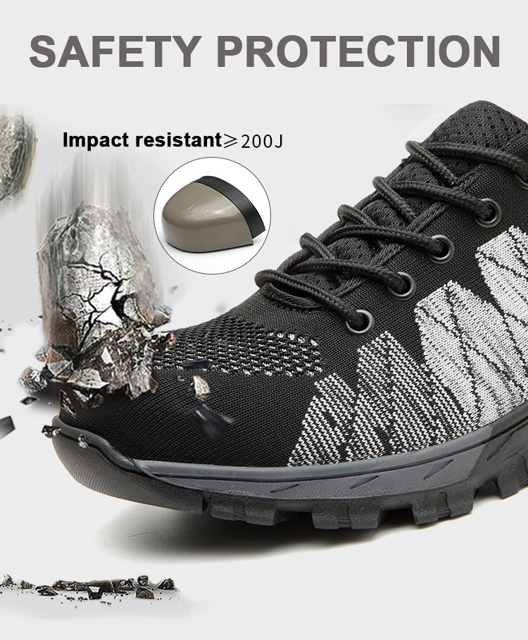 China 536 Anti slip oil acid resistant fashion sport type safety work shoes steel toe manufacturer