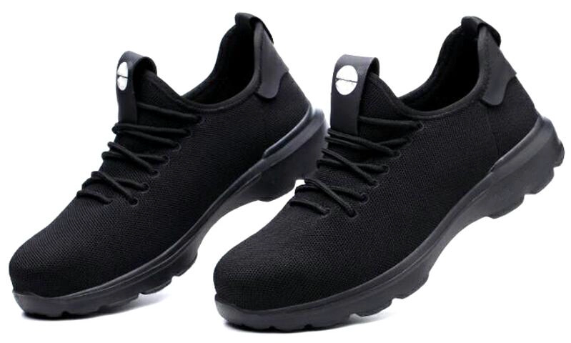 China 701 Schwarze leichte Stahlkappe verhindert Pannen Bequeme Sportschuhe für Männer Hersteller 701 Schwarze leichte Stahlkappe verhindert Pannen Bequeme Sportschuhe für Männer