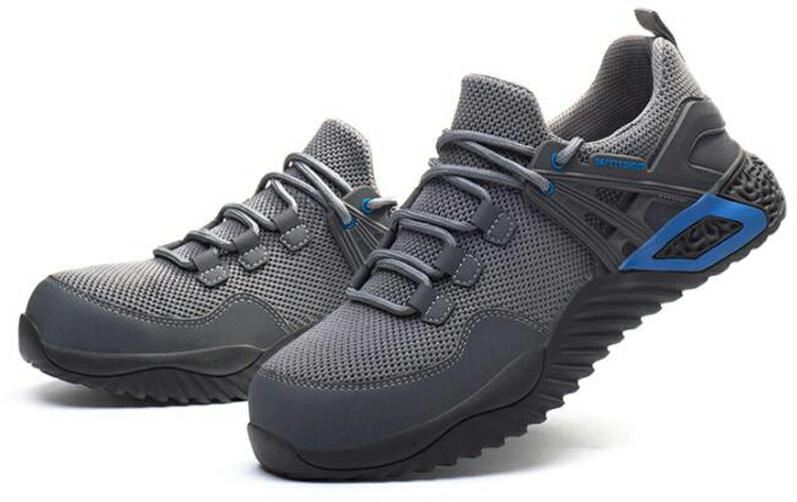 801 Anti slip light weight puncture proof summer sneakers safety shoes steel toe
