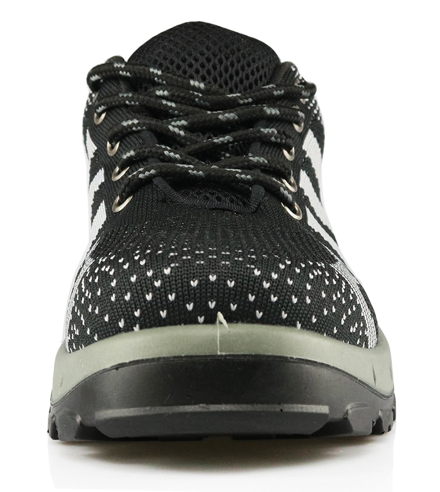 Cina DTA006 three D flying weaving pu sole sport type safety shoes produttore