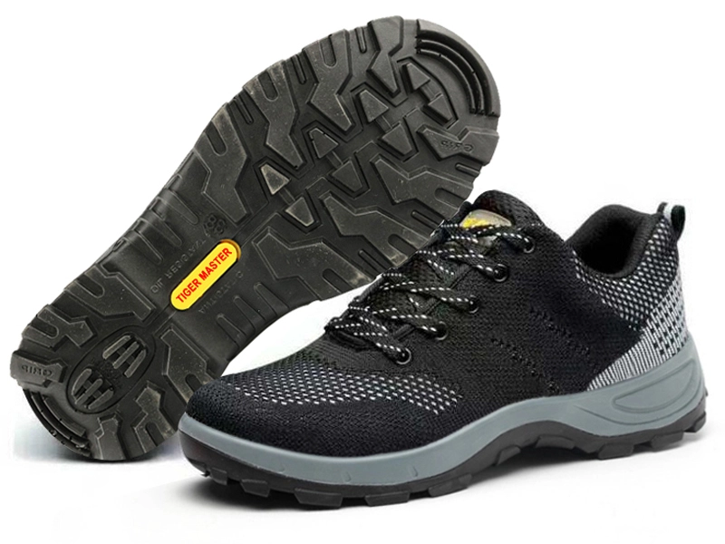 China DTA015 zwarte mode sport veiligheidsschoen met stalen neus fabrikant DTA015 zwarte mode sport veiligheidsschoen met stalen neus