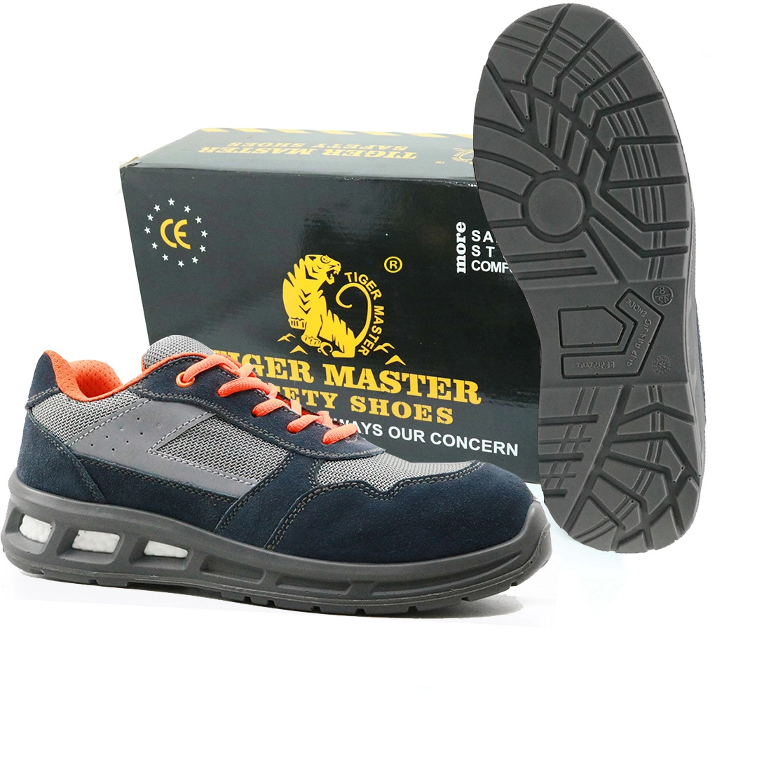 China ETPU34 shock absorption metal free breathable sport type safety shoes manufacturer