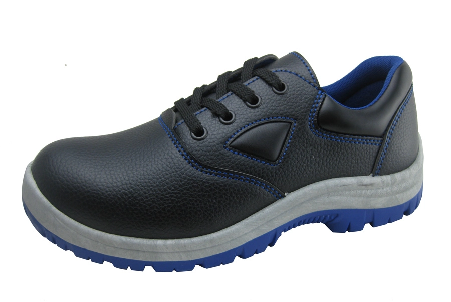 Low cut cuir artificiel pvc semelle des chaussures de sécurité à bas prix pour dubai