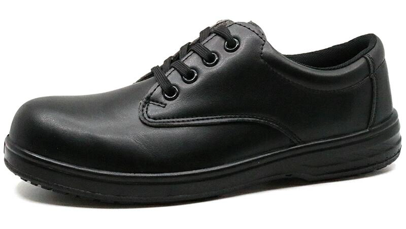 China M008 Black metal free composite toe puncture proof executive safety shoes manufacturer M008 Black metal free composite toe puncture proof executive safety shoes