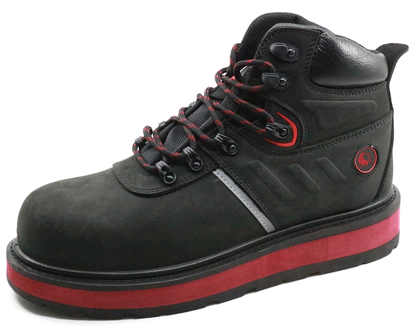China PEP002 Zehenschutzstiefel aus leichtem Composite-Nubukleder Hersteller PEP002 Zehenschutzstiefel aus leichtem Composite-Nubukleder