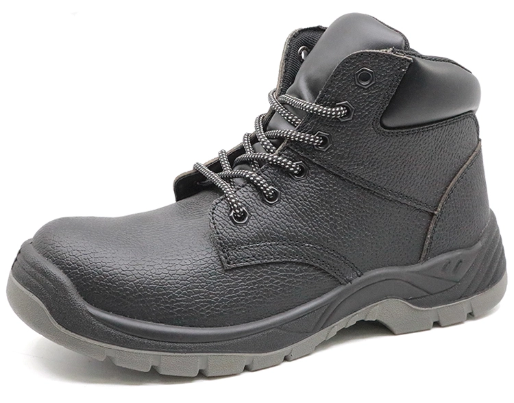 Cina SD5060 Scarpe da lavoro da cantiere per uomo in pelle con puntale in acciaio antiscivolo produttore SD5060 Scarpe da lavoro da cantiere per uomo in pelle con puntale in acciaio antiscivolo