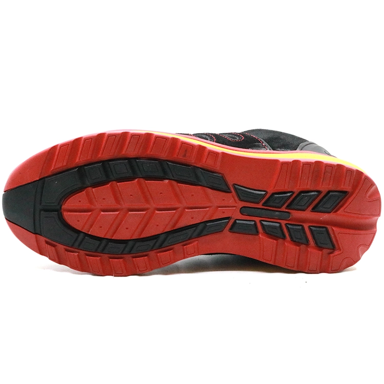 China SRS006 abrasion resistant steel toe sport type ladies safety shoes manufacturer
