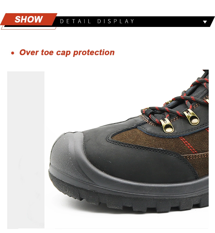 China TM101 Heat resistant oil acid proof steel toe anti puncture sport type safety shoes manufacturer