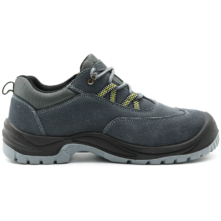China TM2016 Anti slip suede leather steel toe prevent puncture sport type safety shoes manufacturer