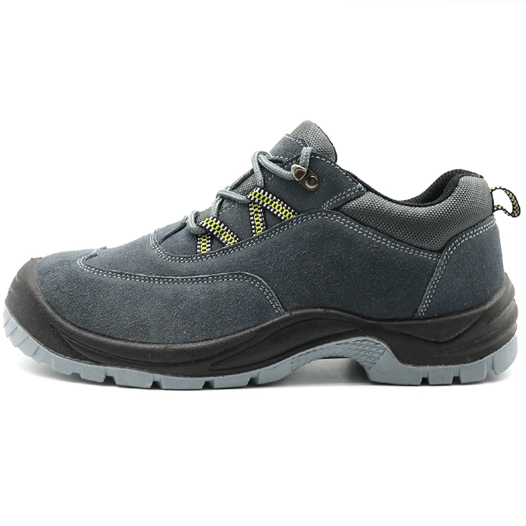 China TM2016 Anti slip suede leather steel toe prevent puncture sport type safety shoes manufacturer