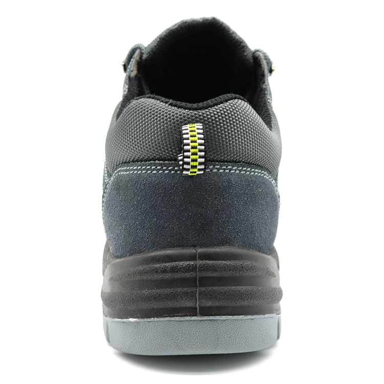 China TM2016 Anti slip suede leather steel toe prevent puncture sport type safety shoes manufacturer