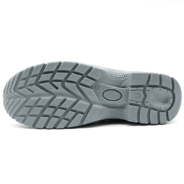 China TM2016 Anti slip suede leather steel toe prevent puncture sport type safety shoes manufacturer