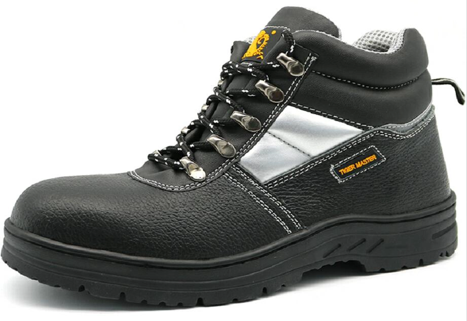China TM3004 Oil acid resistant black leather puncture proof oil field safety shoes steel toe manufacturer TM3004 Oil acid resistant black leather puncture proof oil field safety shoes steel toe