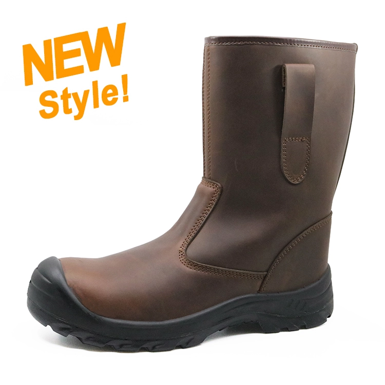 中国 W1012 High ankle leather anti static steel toe welder safety boots 制造商 W1012 High ankle leather anti static steel toe welder safety boots
