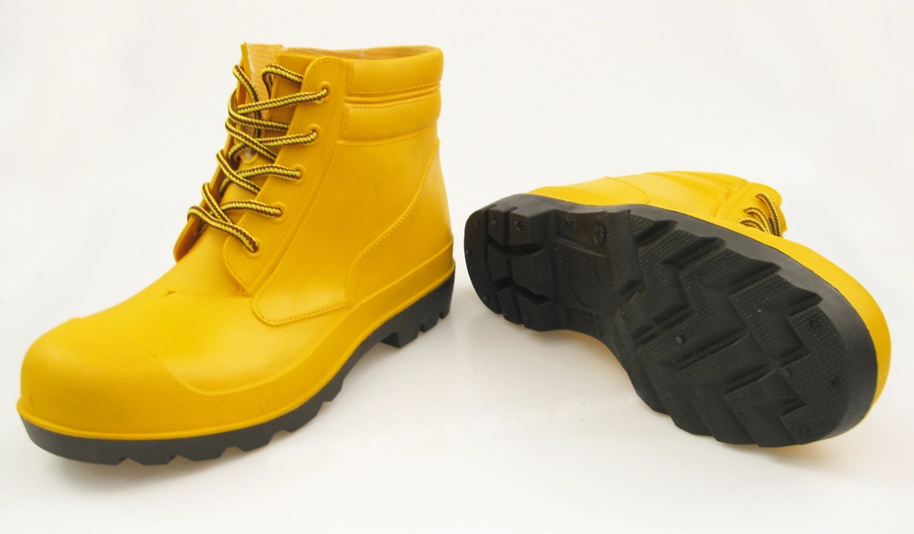 China YBA ankle pvc safety boots with CE certificate manufacturer YBA ankle pvc safety boots with CE certificate