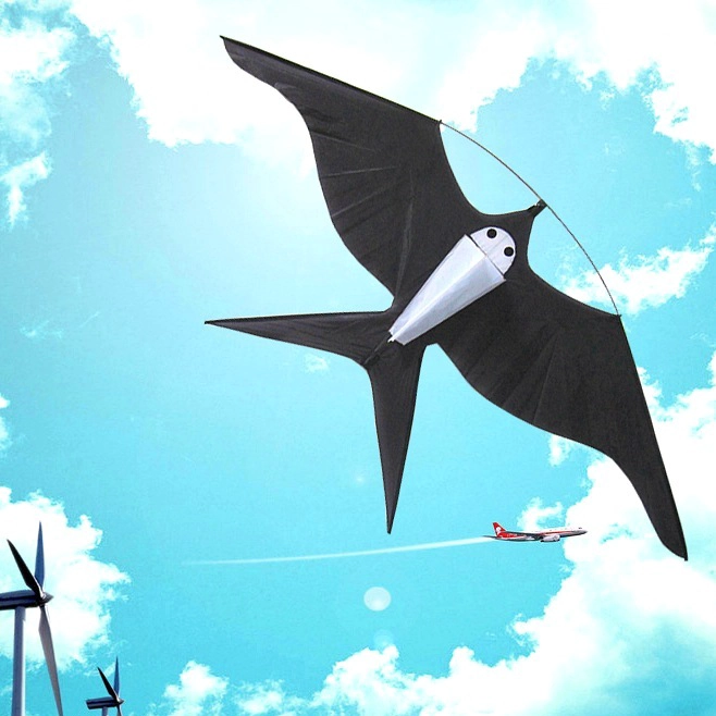 Ripstop nylon fabric swallow bird kite for children