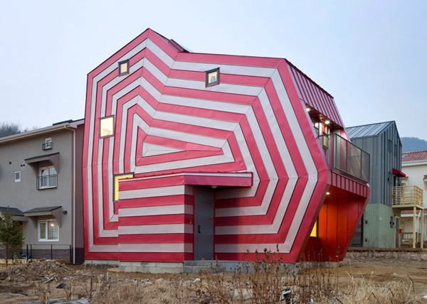 Prefab Family Residence Colorful House