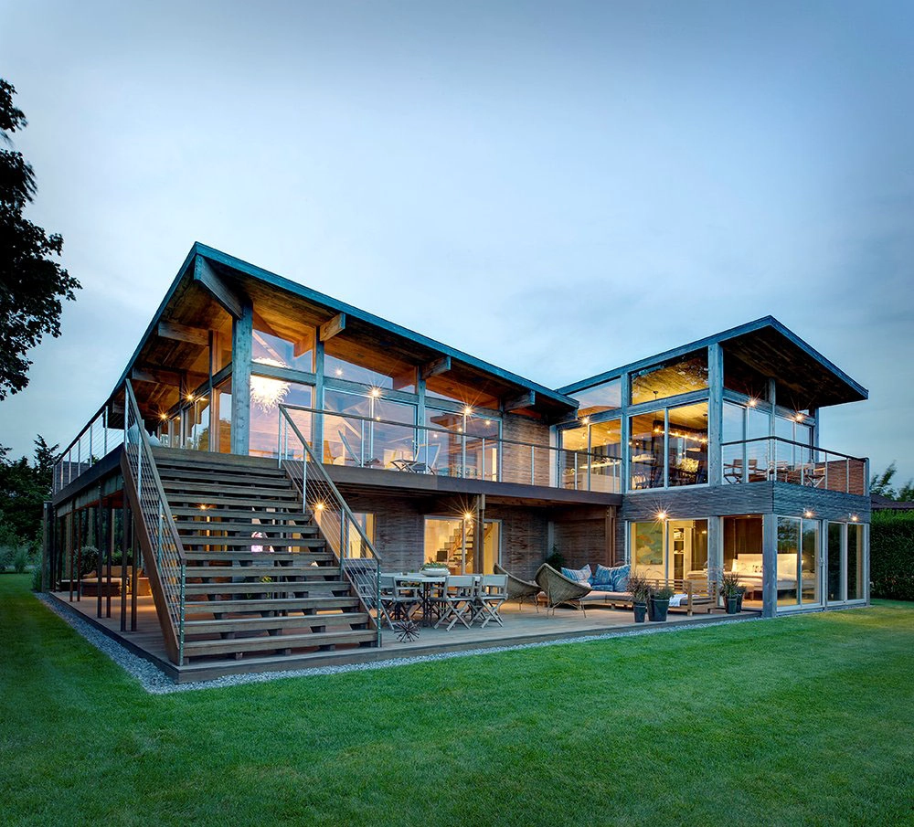 Oceanview Kit House обновлен до элегантного семейного дома