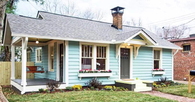 Dai a Tiny House una nuova vita nel colore vivente