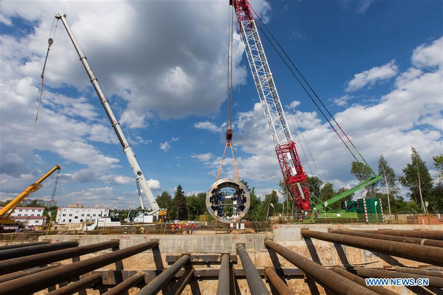 Çinli şirket Moskova için metro hattı inşa ediyor