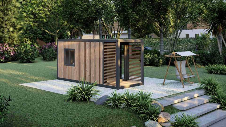Casa de contenedores prefabricado preparado para el lujo House -1x02