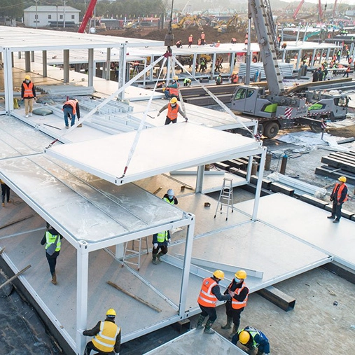 Hospital prefabricado de construcción rápida