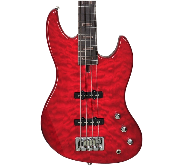 Guitarra elétrica acústica de 4 cordas