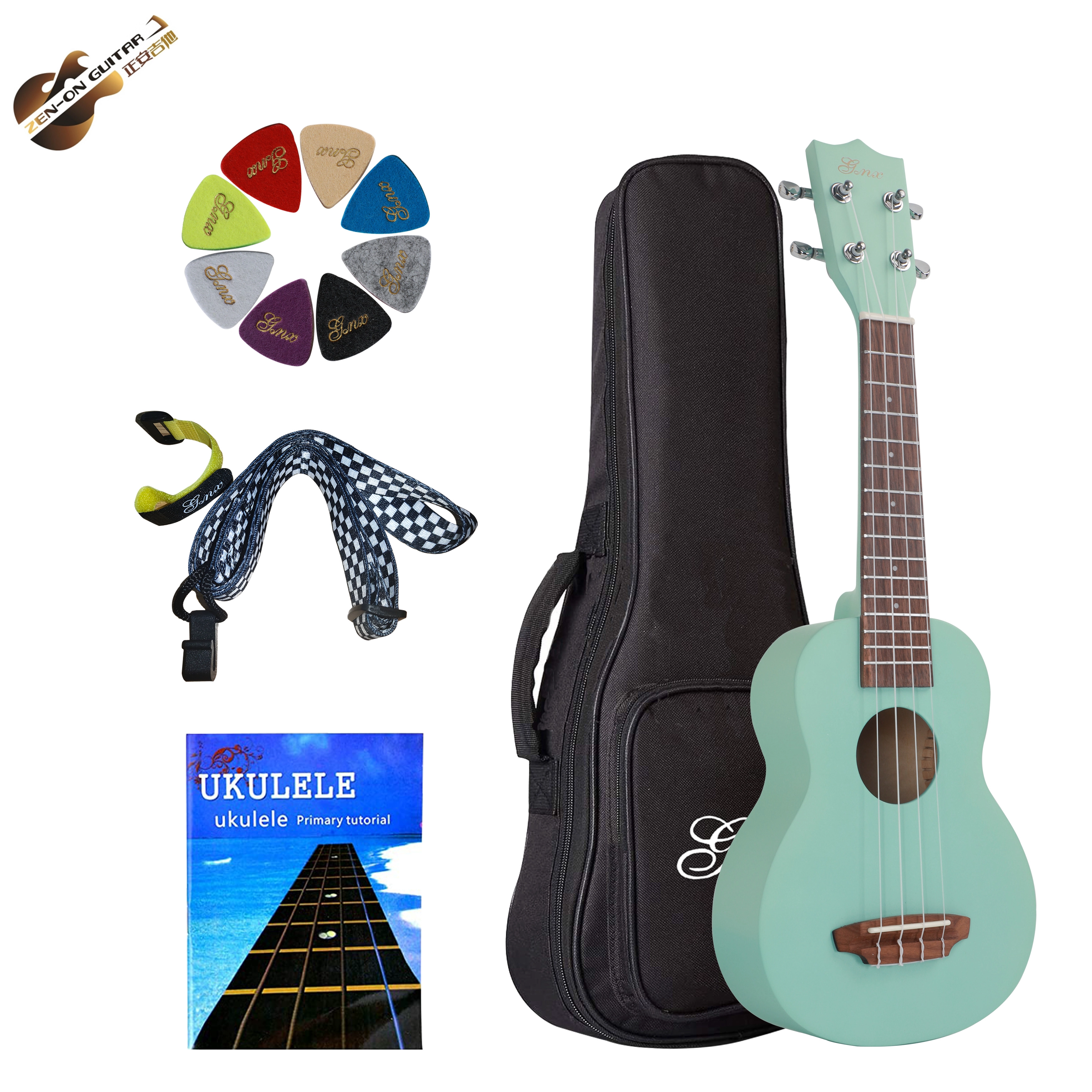 blue ukulele