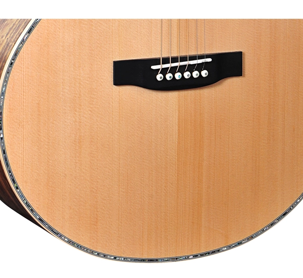 Venta al por mayor guitarra de madera de 43 pulgadas guitarra acústica de acero