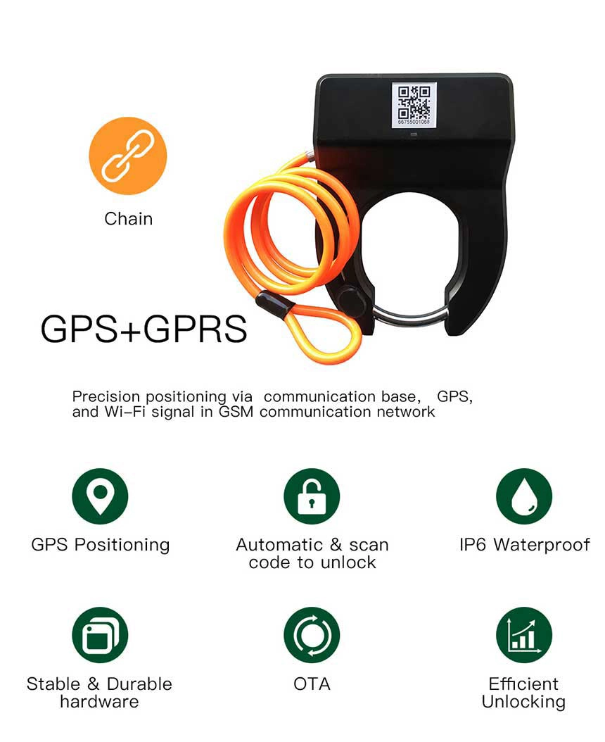 gps bike lock