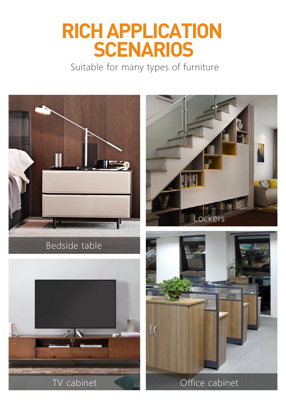 keyless cabinet locking system