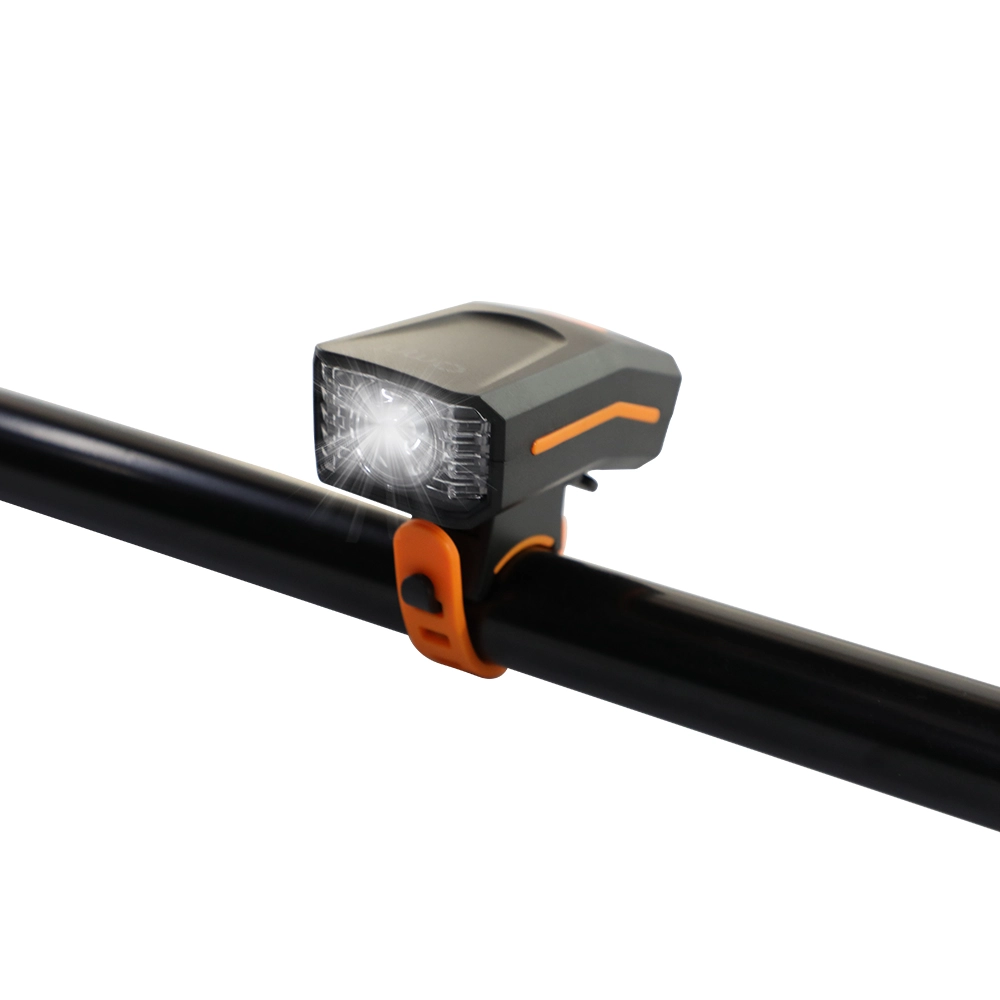 Bright Smart USB Oplaadbare High Brightness Koplamp Fiets Hoogtepunt 300 Lumen Front Light