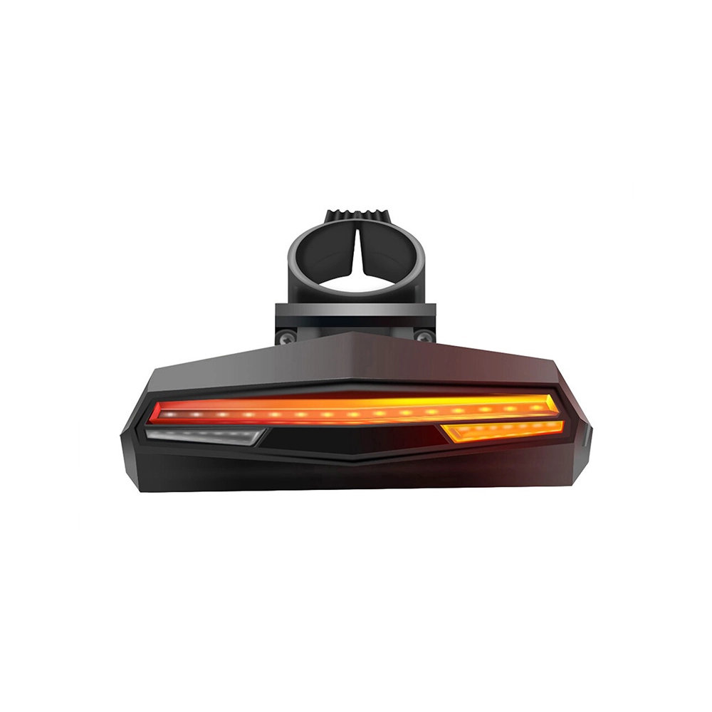 Lámparas de luces led con batería para ciclismo con control remoto multifunción de alta calidad, luces de advertencia led para bicicleta